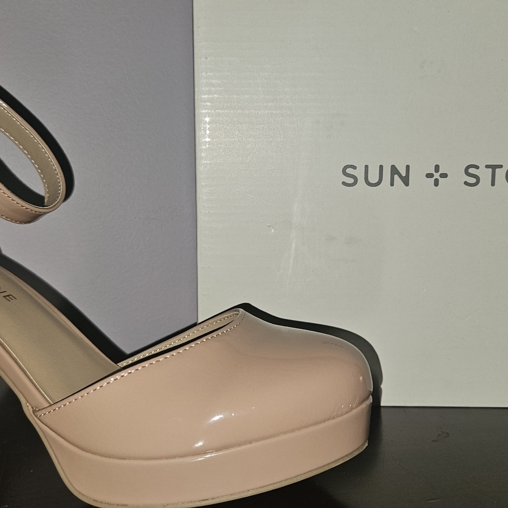 Sun + Stone Women's Blush Heels